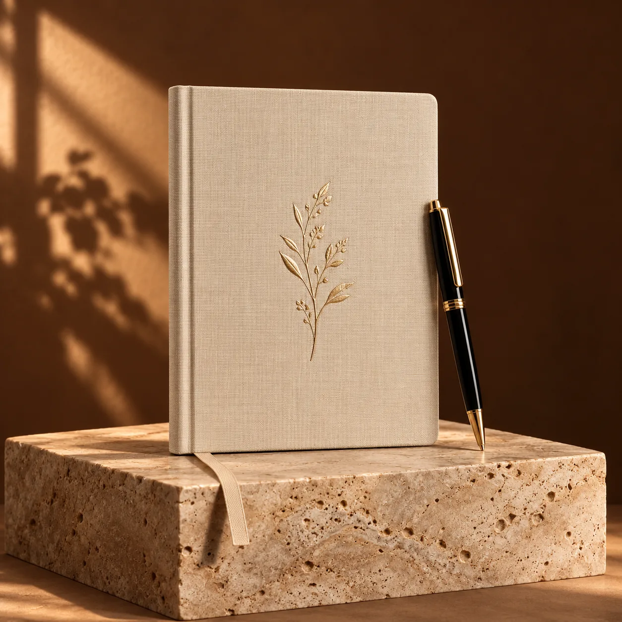 The Reflection Set — journal + pen